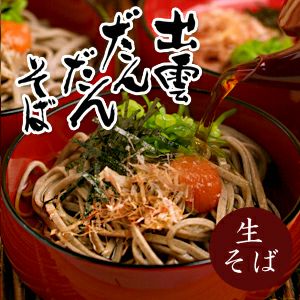 無添加 出雲そば 出雲だんだんそば6人前（生そば） 濃縮つゆ付き 出雲